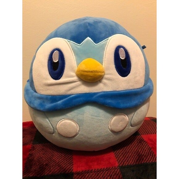 2023 Squishmallows Piplup Pokemon Plush Toy 10" Mochi Soft Cute Nintendo - Picture 1 of 7